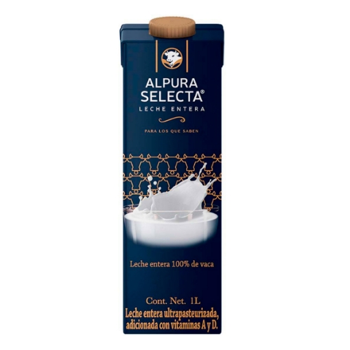Imagen de Leche Alpura Selecta Entera  1 LTS