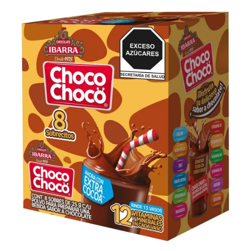 Imagen de Chocolate Ibarra Polvo Sobre 25 GRS