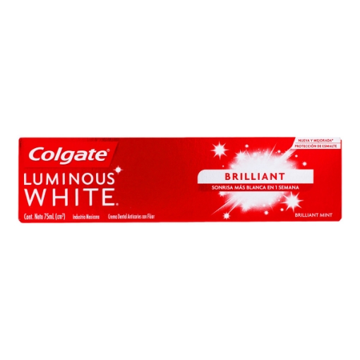 Imagen de Pasta Dental Colgate Luminous White  75 MLL