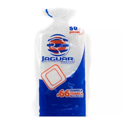 Imagen de Charola Desechable Térmica 50 PZS