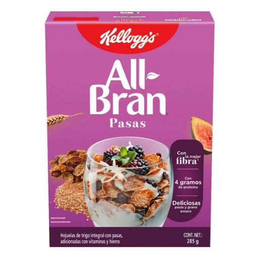 Imagen de Cereal Kellogg'S Allbran Pasas  285 GRS
