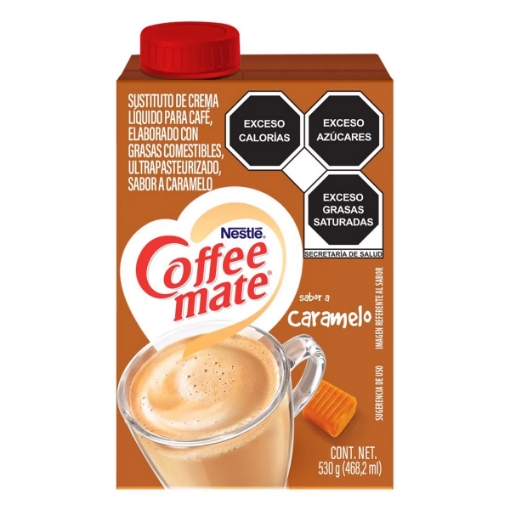 Imagen de Sustituto De Crema Coffee Mate Líquido Caramelo  530 GRS