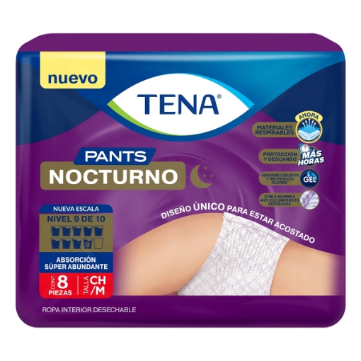 Imagen de Calzon Tena Pants Nocturna Chico-Mediano  8 PZS