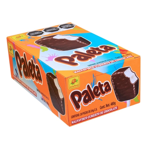 Imagen de Paletón Chocolate La Rosa  20 PZS
