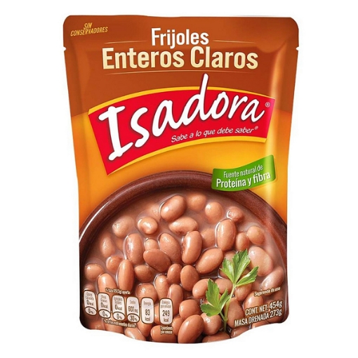 Imagen de Frijoles Isadora Claros Enteros  454 GRS