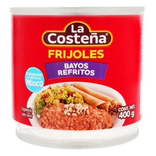 Imagen de Frijol La Costeña Bayos Refritos  400 GRS