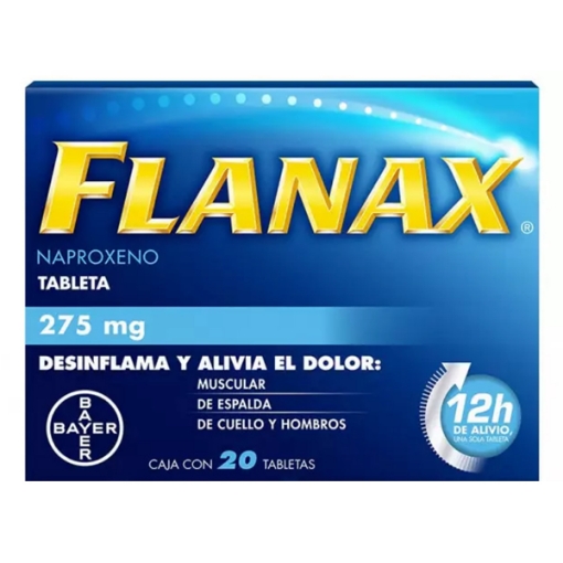Imagen de Medicamento Flanax 275Mg Tabletas  20 PZS