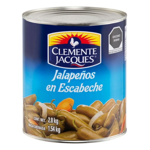 Imagen de Chiles Clemente Jalapeños  2.8 KGS