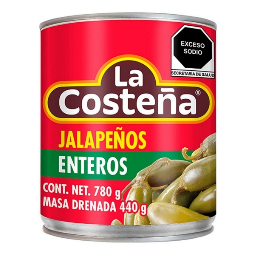 Imagen de Chiles Jalapeño La Costeña  780 GRS