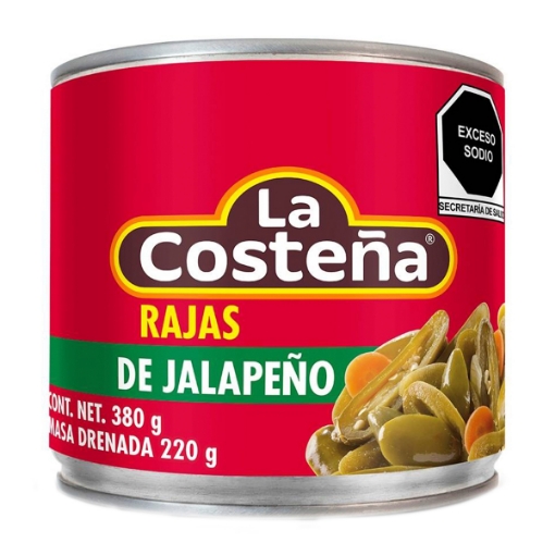 Imagen de Chiles La Costeña En Rajas  380 GRS