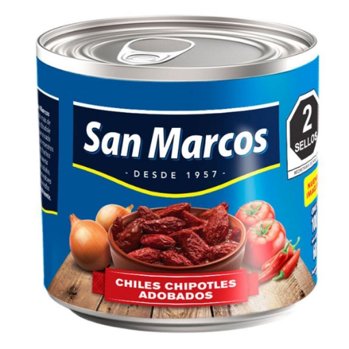 Imagen de Chiles Chipotles San Marcos  100 GRS