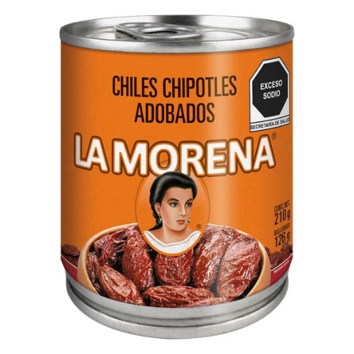 Imagen de Chiles Chipotles La Morena  210 GRS