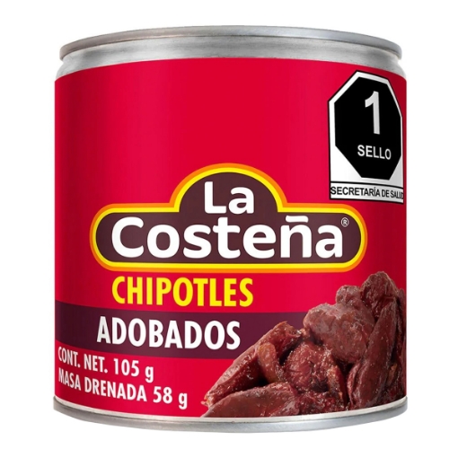 Imagen de Chiles Chipotles La Costeña  105 GRS
