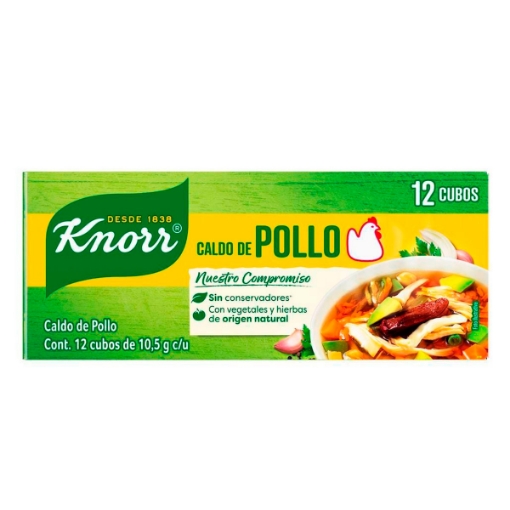 Imagen de Consomé De Pollo Knorr Suiza 12 PZS