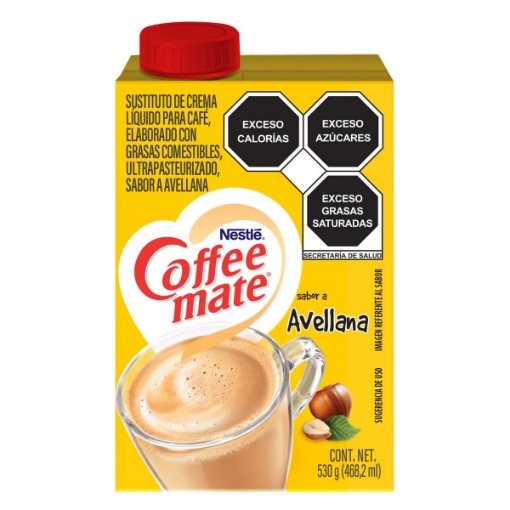 Imagen de Sustituto De Crema Coffee Mate Líquido Avellana  530 GRS