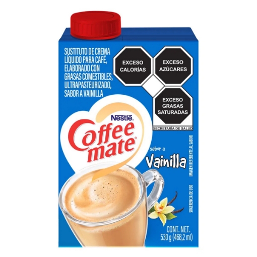 Imagen de Sustituto De Crema Coffee Mate Líquido Vainilla  530 GRS