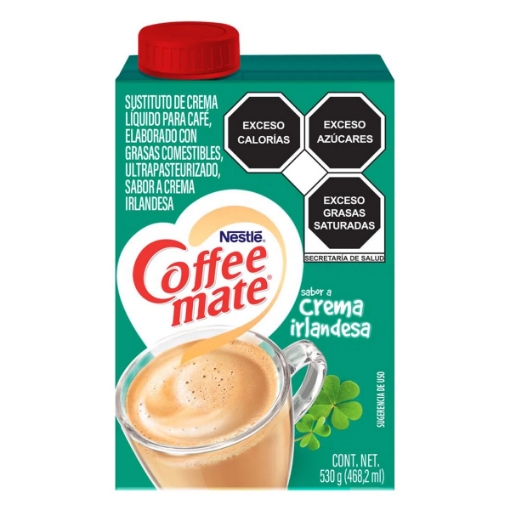Imagen de Sustituto De Crema Coffee Mate Líquido Crema Irlandesa  530 GRS