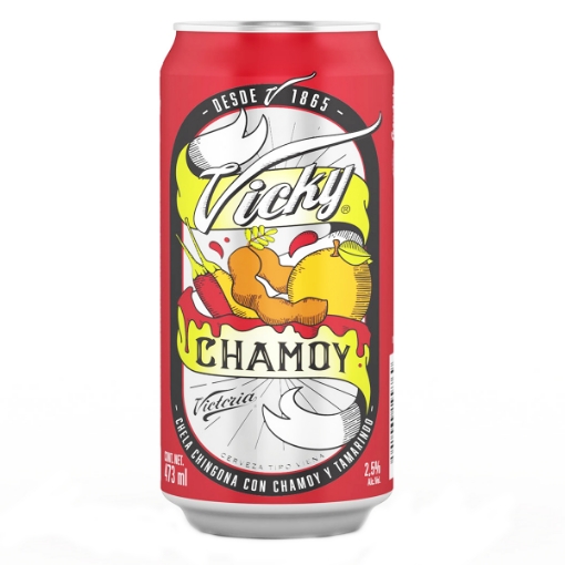 Imagen de Cerveza Victoria Chamoy Lata  473 MLL
