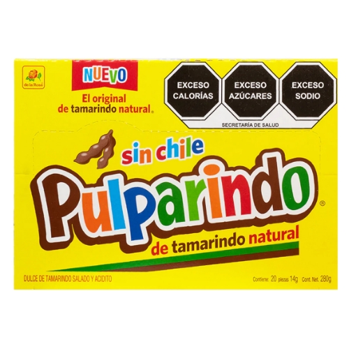 Imagen de Dulce De La Rosa Pulparindo Nat S/Chile  20 PZS