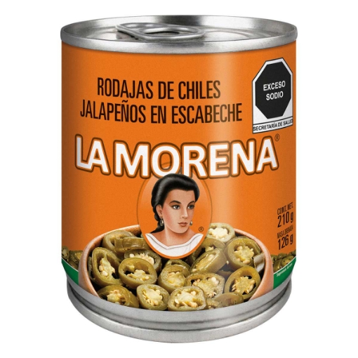 Imagen de Chiles Nachos La Morena  210 GRS