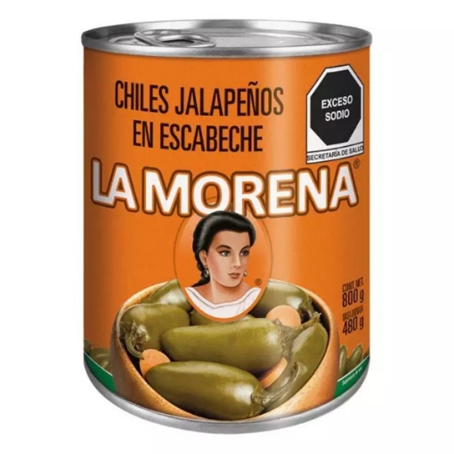 Imagen de Chiles La Morena Nachos  800 GRS