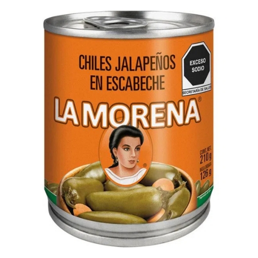 Imagen de Chiles Jalapeños La Morena  210 GRS