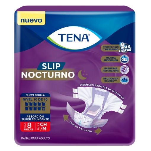 Imagen de Calzón Tena Slip Nocturna Grande  8 PZS