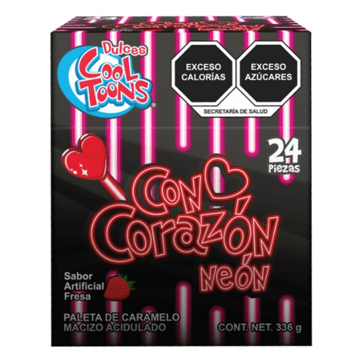 Imagen de Paleta C.Toons C/Corazon 14 GRS