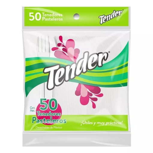 Imagen de Tenedor Tender Pastelero  50 PZS