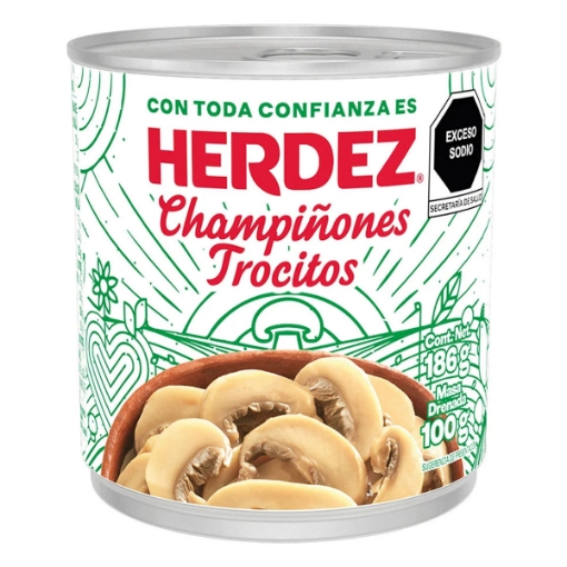 Imagen de Champiñon Herdez En Trozos   186 GRS