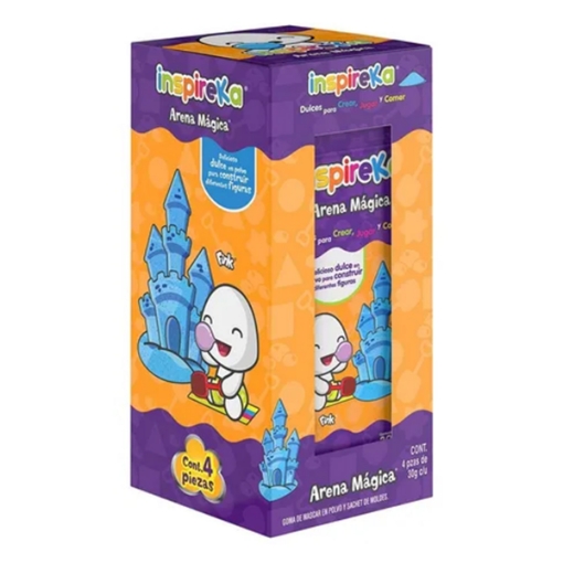 Imagen de Exhibidor Dulce Sonric'S Inspireka Arena Magica  4 PZS