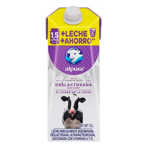 Imagen de Leche Alpura Deslactosada  1.5 LTS