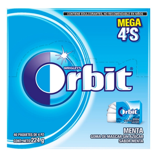 Imagen de Exhibidor Chicle Orbit 40 PZS