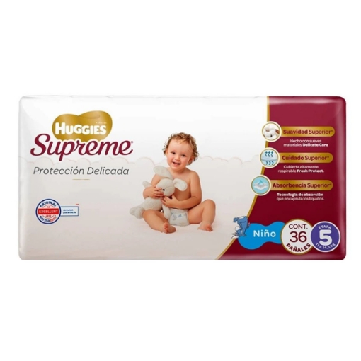 Imagen de Pañal Huggies Supreme Etapa  36 PZS