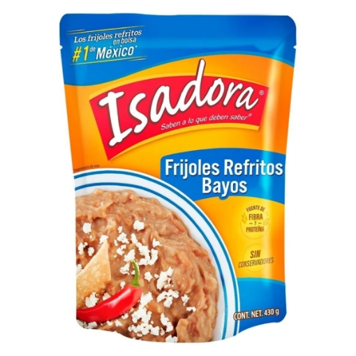 Imagen de Frijoles Instantáneos, Isadora. Bayos Refritos. 430 GRS