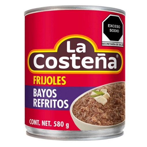 Imagen de Frijoles La Costeña Bayos Refritos 580 GRS