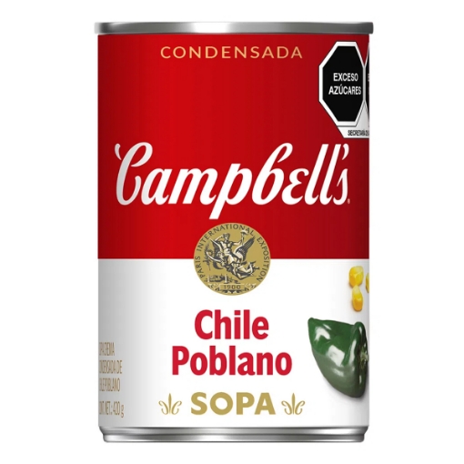 Imagen de Crema Campbell'S Chile Poblano  420 GRS