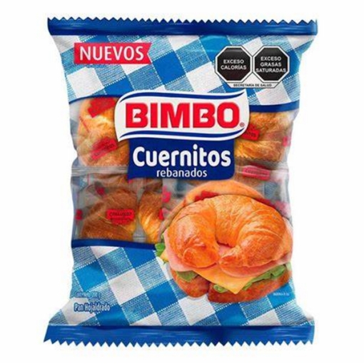 Imagen de Cuernitos Rebanados Bimbo 200 GRS