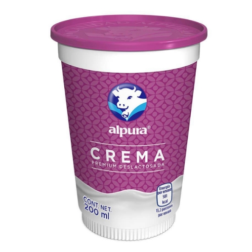 Imagen de CREMA ALPURA DESLACTOSADA 200 MLL