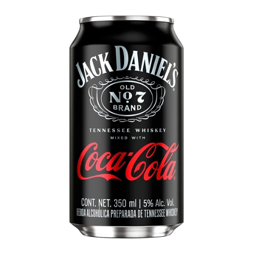 Imagen de Whisky Jack Daniel'S Con Coca Cola  350 MLL