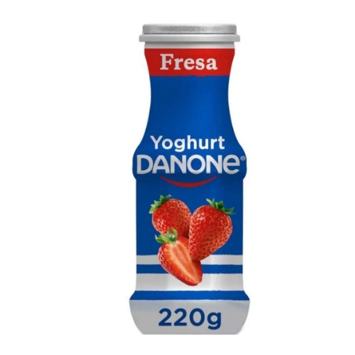 Imagen de Yogurt Danone Fresa Bebible 220 GRS