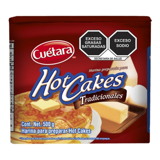 Imagen de Harina Para Hotcakes Cuetara 500 GRS