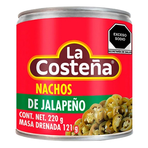 Imagen de Chiles Nachos La Costeña  220 GRS