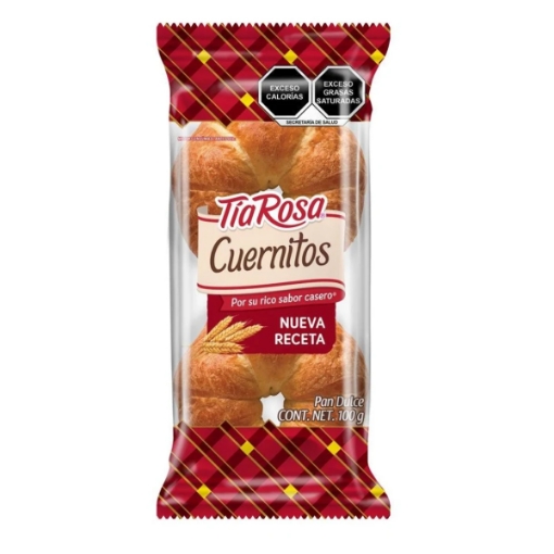 Imagen de Tia Rosa Cuernitos 100 GRS