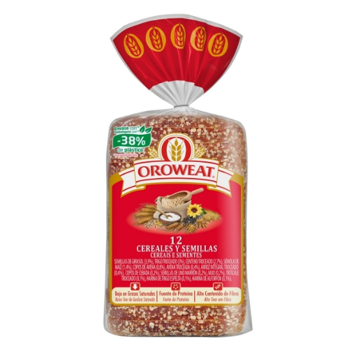 Imagen de Pan Oroweat 12 Granos 680 GRS