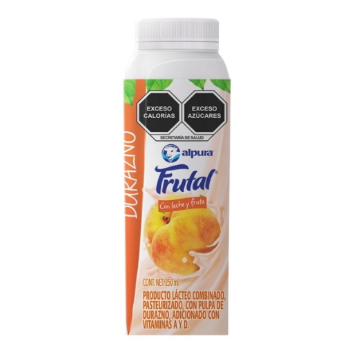 Imagen de Leche Alpura Frutal Durazno   250 MLL