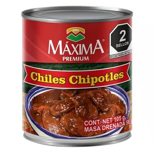 Imagen de Chiles Maxima Chipotles  105 GRS