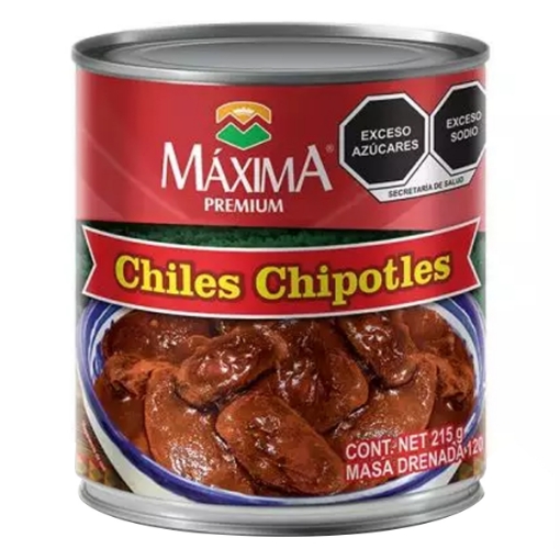 Imagen de Chiles Chipotles Máxima 215 GR 215 GRS
