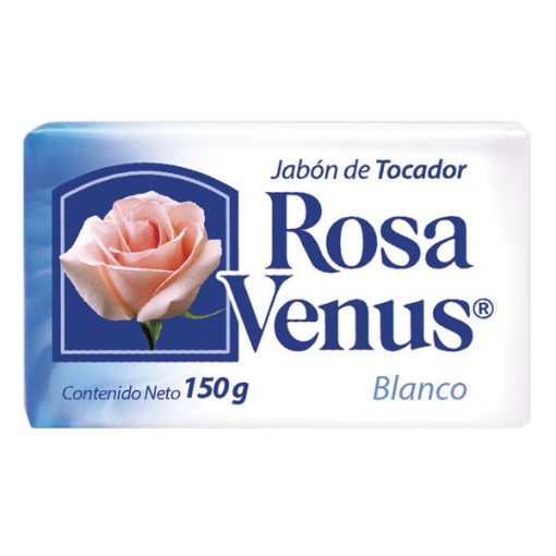 Imagen de Jabón De Tocador Rosa Venus Blanco  150 GRS