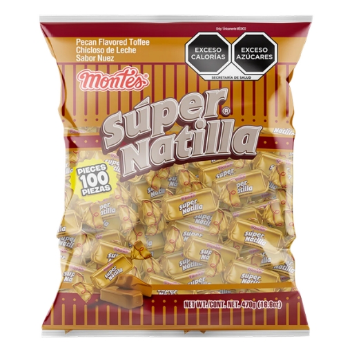 Imagen de Dulce De Leche Super Natilla Montes  100 PZS